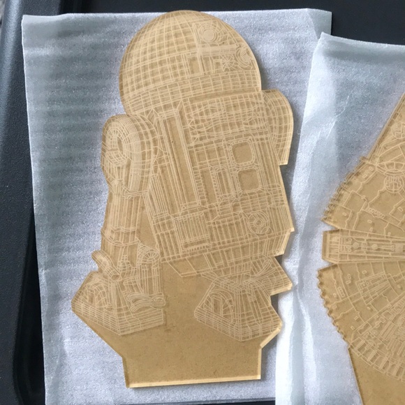 Star Wars LED Standing Light Display - Picture 2 of 6